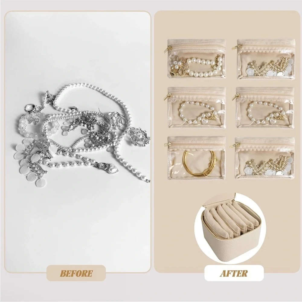 Cream Jewelry Travel Case
0429 - Picture 4 of 15